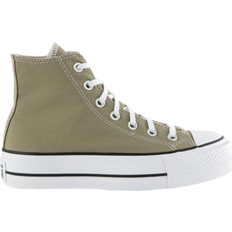 Converse Chuck Taylor All Star Lift Platform High Top Shoes W - Tan