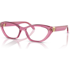 Versace Unisex Glasses Versace Woman Transparent Light Pink (53)