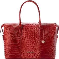 Red Weekend Bags Brahmin Duxbury Weekender - Radiant Red Melbourne