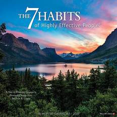 Office Supplies Willow Creek Press 2025 7 Habits Of Highly Effective People Wall Calendar 12" x 12" Multicolor