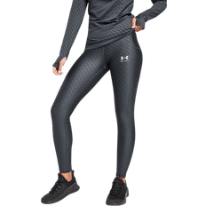 Under Armour Elastano/Lycra/Spandex Pantalones & Shorts Under Armour Women's Emboss All Over Print Tights - Black