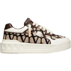 Valentino Garavani One Stud XL Low Top - Beige/Black