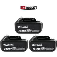 Makita Genuine bl1850 18v 5.0ah lxt li-ion battery with star triple pack