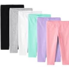 18-24M - Girls Pants The Children's Place Girl's Leggings 6-pack - Black (3050729-01)