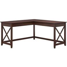 Scranton & Co L Shaped Contemporary Engineered Wood Cherry Writing Desk