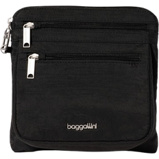 Baggallini Securtex Anti Theft Crossbody - Black