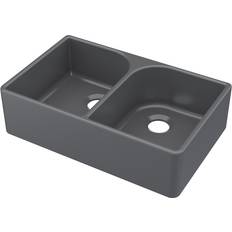 Balterley Fireclay Kitchen Double Bowl Butler Sink 795 mm x 500 mm