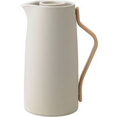 Beige Termokanner Stelton Emma Kaffe 1.2 L Soft Sand Termokanne 1.2L