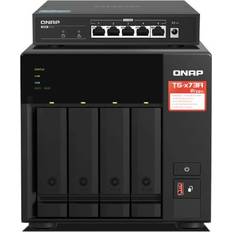 QNAP TS-473A NAS Tower Ryzen Embedded V1500B 8 GB DDR4