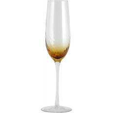 Bruna Champagneglas Nordal Garo Champagne Glass Amber H: 27.5 x Ø 7.7 cm Champagneglas