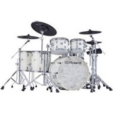 Roland VAD716 Flagship V-Drums Kit Pearl White