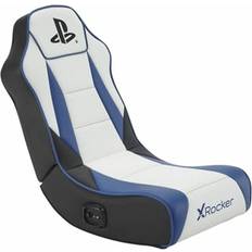 X-Rocker Adjustable Seat Height Gaming Chairs X-Rocker Gaming Chair White