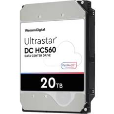 Western Digital WD Ultrastar DC HC560 Hårddisk 20 TB intern 3,5" SATA 6Gb/s 7200 rpm buffert: 512 MB