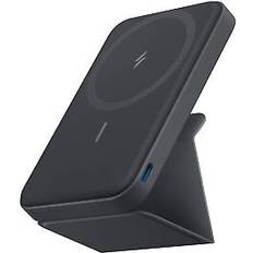 Anker 622 magnetisk trådlös powerbank (MagGo) 5 000 mAh vikbar magnetisk powerbank med USB-C för iPhone 14/13/12, interstellar