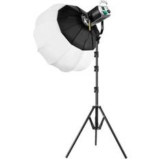 Lighting & Studio Equipment GVM Focus Camera, SD200D Bi-Color LED Video Spotlight Kit with Lantern Softbox