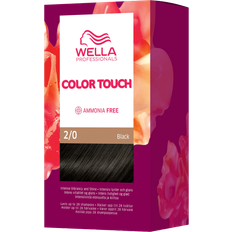 Musta Pysyvät Hiusvärit Wella Color Touch Pure Naturals Black 130 ml