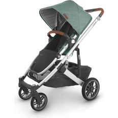 UppaBaby Pushchairs UppaBaby Cruz V2 Pushchair - Emmett - Sage Green Melange/Saddle Leather