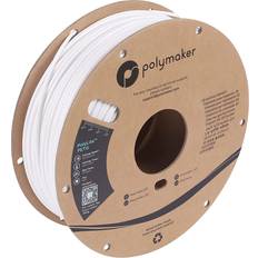 PETG Filamenti Polymaker PB01015 PolyLite Filamento per stampante 3D PETG resistente al calore, Elevata resistenza alla trazione 2.85 mm 1000 g Bianco 1 pz