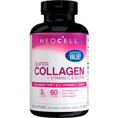 Kollagen Vitaminer & Mineraler Neocell NeoCell Super Collagen + Vitamin C & Biotin Tablets 180 pcs