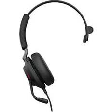 Jabra Evolve2 40 MS Wired Noise Canceling Mono On Ear Headset 24089-899-999