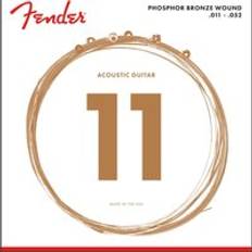 Fender Phosphor Bronze Acoustic Guitar Strings (3-Pack)