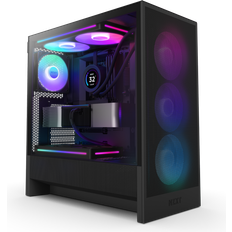 NZXT H5 Flow RGB (2024) 360 mm Främre Och 240 mm Chassic