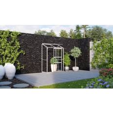 Växthus Vitavia Växthus Ida 900 Alu/Glas Med Sockel Aluminium