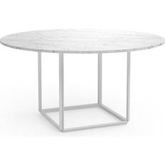 NEW WORKS. Florence Ø145 cm White Carrera Marble Spisebord