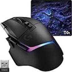 Logitech G G G502 X Plus Lightspeed + G640 SE Combo 460 x 400 x 3 mm Svart