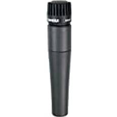 Sm57 Shure SM57 Micrófono de Instrumento dinámico cardioide con Soporte de Choque neumático, Clip de micrófono A25D, Bolsa de Almacenamiento, Conector XLR de 3 Pines, sin Cable Incluido (SM57-LCE)