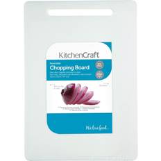 Plastic Chopping Boards KitchenCraft Medium Polyethylene 35 cm x 25 cm - White Chopping Board