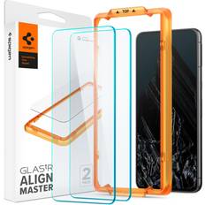 Spigen GLAS.tR SLIM AlignMaster Schermbeschermer voor mobiele telefoon
