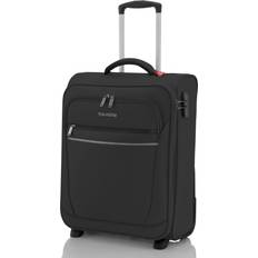 Lämplig som handbagage Kabinväskor Travelite Cabin 2W 90237-01 Resväska Svart 52 cm