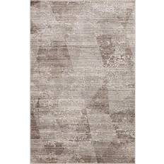 Carpets & Rugs Mohawk Home Anderson Abstract Geometric Striped Contemporary Area Rug 1'11" x 8' Beige, Gray