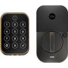 Brown Door Locks & Deadbolts Yale Security Assure Lock 2 Wi-Fi Key-Free Touchscreen