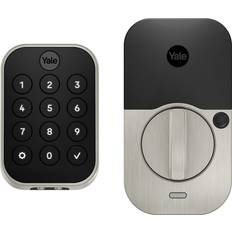 Grey Door Locks & Deadbolts Yale Assure Lock 2 Key-Free Keypad With Wi-Fi Satin Nickel