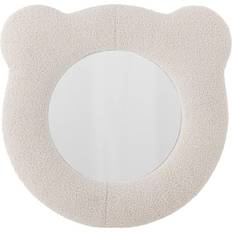 Rond Miroirs Muraux Bloomingville MINI Baily Ø 33 cm Blanc Miroir Mural