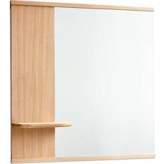 Moebe Mirror With A Shelf Spegel 70 cm Ek Väggspegel 70x70cm