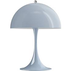 Louis Poulsen Table Lamps Louis Poulsen Panthella 250 Opal Lys Blå Bordlampe