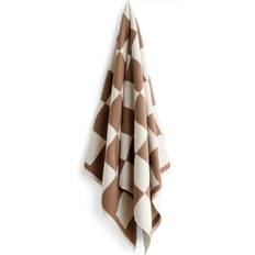 Hay Badlakan Hay Check Badrumsmatta 50x90 cm Cappuccino Brun Badlakan Vit, Brun, Beige (100x50cm)