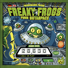 Rio Grande Games Board Games Rio Grande Games Freaky Frogs from Outaspace Brettspill fra Outland