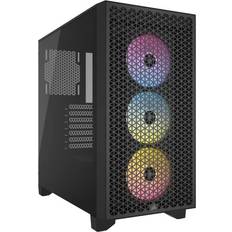 Corsair 3000D RGB AIRFLOW Mid-Tower PC Case - Black