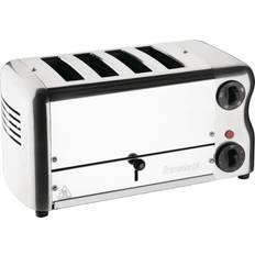 Rowlett Esprit 4 Slot Toaster Chrome 2x Additional Elements & Sandwich Cage