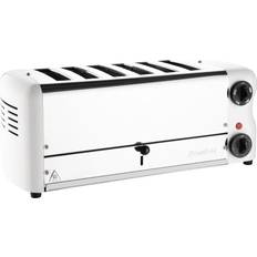 Rowlett Esprit Toaster White 6 Slot w/2x Additional Elements & Sandwich Cage