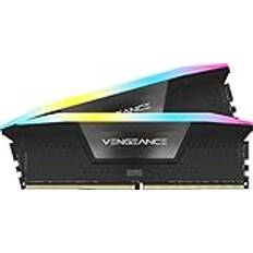 Corsair Vengeance RGB 32GB (2 x 16GB) 288-Pin PC RAM DDR5 6000 (PC5 48000) Desktop Memory Model CMH32GX5M2B6000C28