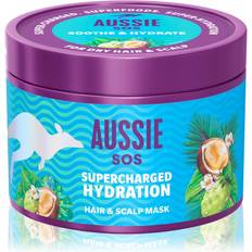 Aussie Hårkure Aussie Supercharged Hydration Soothing Hydrating Mask For Hair And Scalp 500 ml