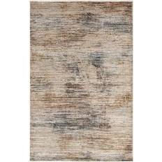 Carpets & Rugs Mohawk Home PA316 047072 Polyester Abstract and Striped Indoor Rectangular Area Rug 3'11" X 6' Beige, Gray