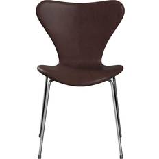 Fritz Hansen 3107 Sjuan Embrace Chocolate Matstolar Arne Jacobsen Brun Köksstol