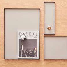 Gejst Frame Tray Bakke Medium / Grey Smoked Oak H2.2 x D23.2 x W34 cm Serveringsbakke