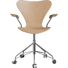 Fritz Hansen 3217 Sjuan Bokfanér Kontorstoler Arne Jacobsen Kontorstol